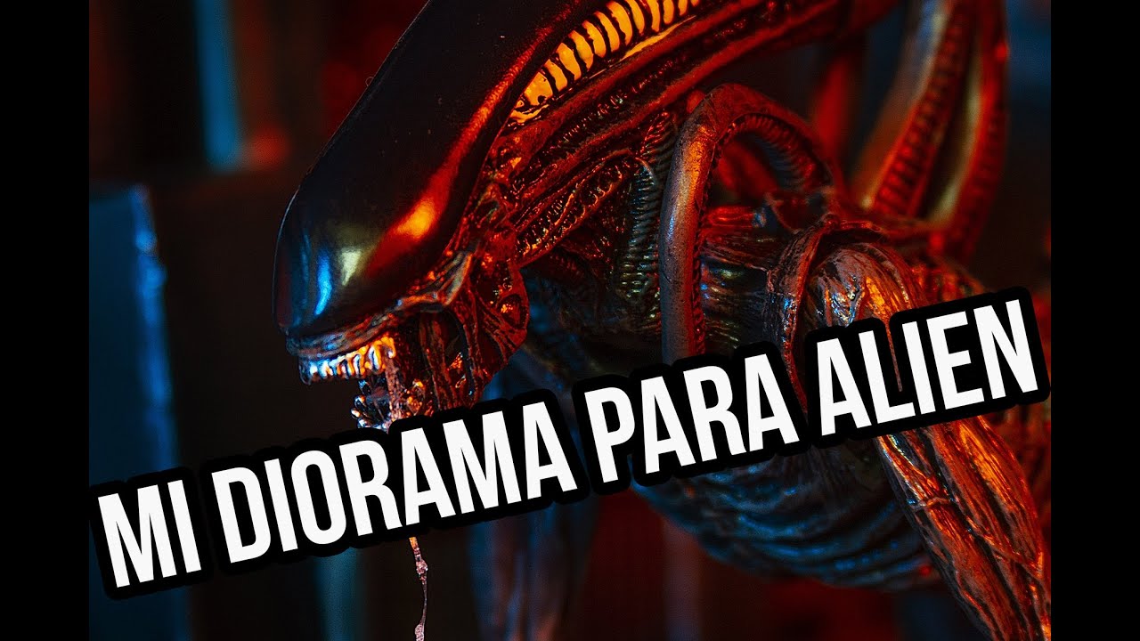 Mi Diorama para Alien (con sesión de fotos)