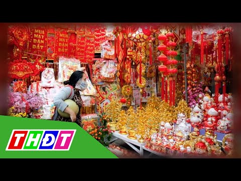 Video Thị trường đồ trang trí Tết dần sôi động | THDT - youtube