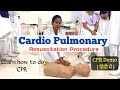 Cardio pulmonary resuscitationprocedure demonstration cpr demo all steps  exams