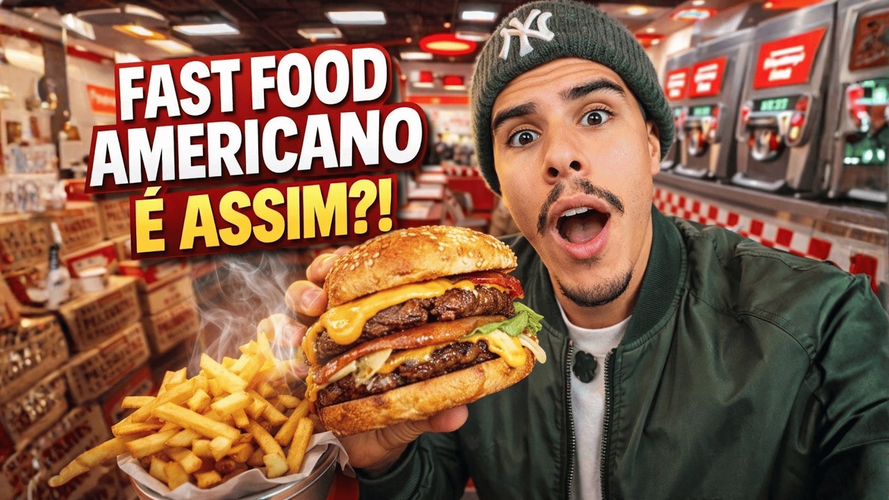 FAST FOOD AMERICANO É ASSIM?! 🍔 | Walmart gigante e brechó barato 🇺🇸