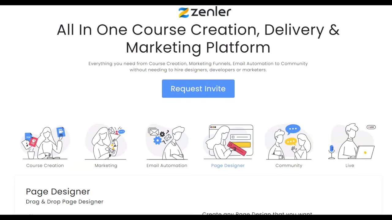 Create Online Courses with New Zenler Online Course Builder 2021