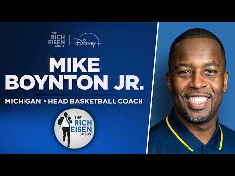 Michigan Basketball HC Mike Boynton Jr. Talks Dusty May & More with Rich | Full Interview