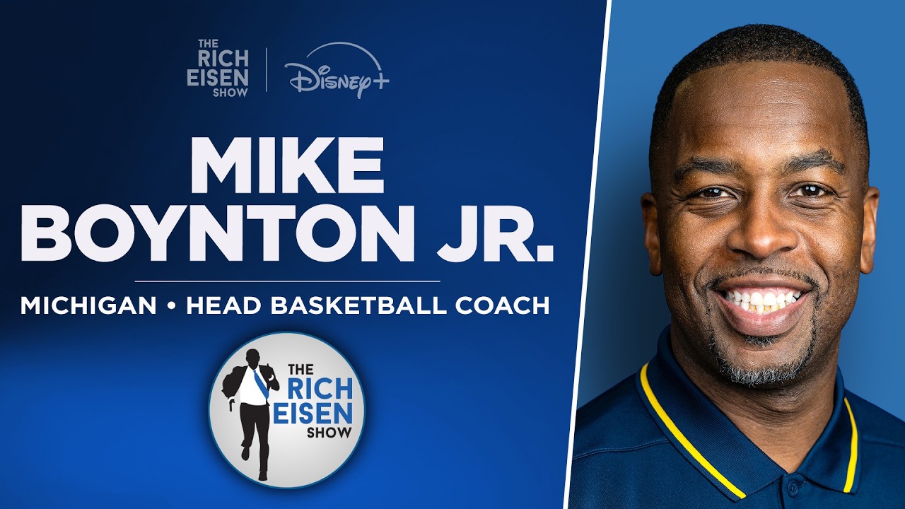 Michigan Basketball HC Mike Boynton Jr. Talks Dusty May & More with Rich | Full Interview