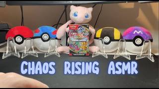 ASMR Pokémon Chaos Rising Booster Bundle Opening!