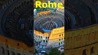 Eternal City of Rome -  Colosseum &amp; Forum, Scenic Walking Tour,  ExplorerVacations 4K HDR #shorts