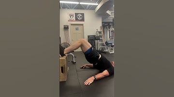 Eccentric Box Hamstring Bridge