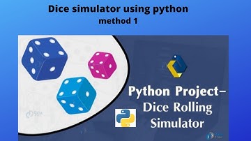 Dice simulator  || Python project