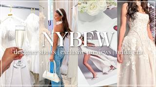 New York Bridal Fashion Week💍 | Behind the Scenes, Designer Shows, Previews & GRWM | Lauren Norris