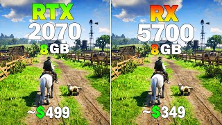 RTX 2070 vs RX 5700 - Test in 8 Games