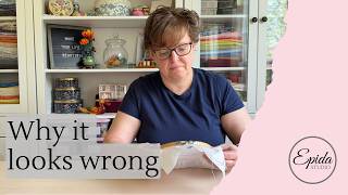 Why your embroidery looks rough (its not your stitching!)