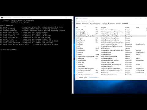 Video: Windows Hizmeti Nasıl Kaldırılır