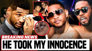USHER BREAKS IN TEARS While Revealing All The Rappers Diddy Made Him Sleep With
