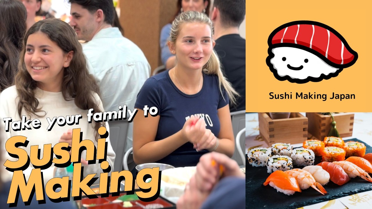 Sushi Making Japan | Cooking Class in Japan