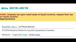 Fight the NJ Vape Tax on E-Juice