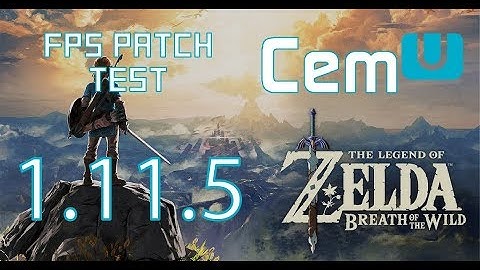 Cemu 1.11.5 - Zelda: BOTW on i7 6700 (Finally Perfect 30fps)