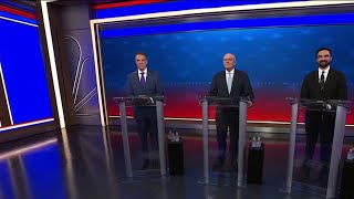 Último debate entre los tres candidatos en NYC