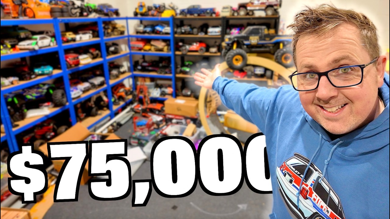 Nobody needs this many RC Cars!