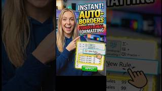 How to add border to a given Dataset Automatically #shorts #exceltips #productivity