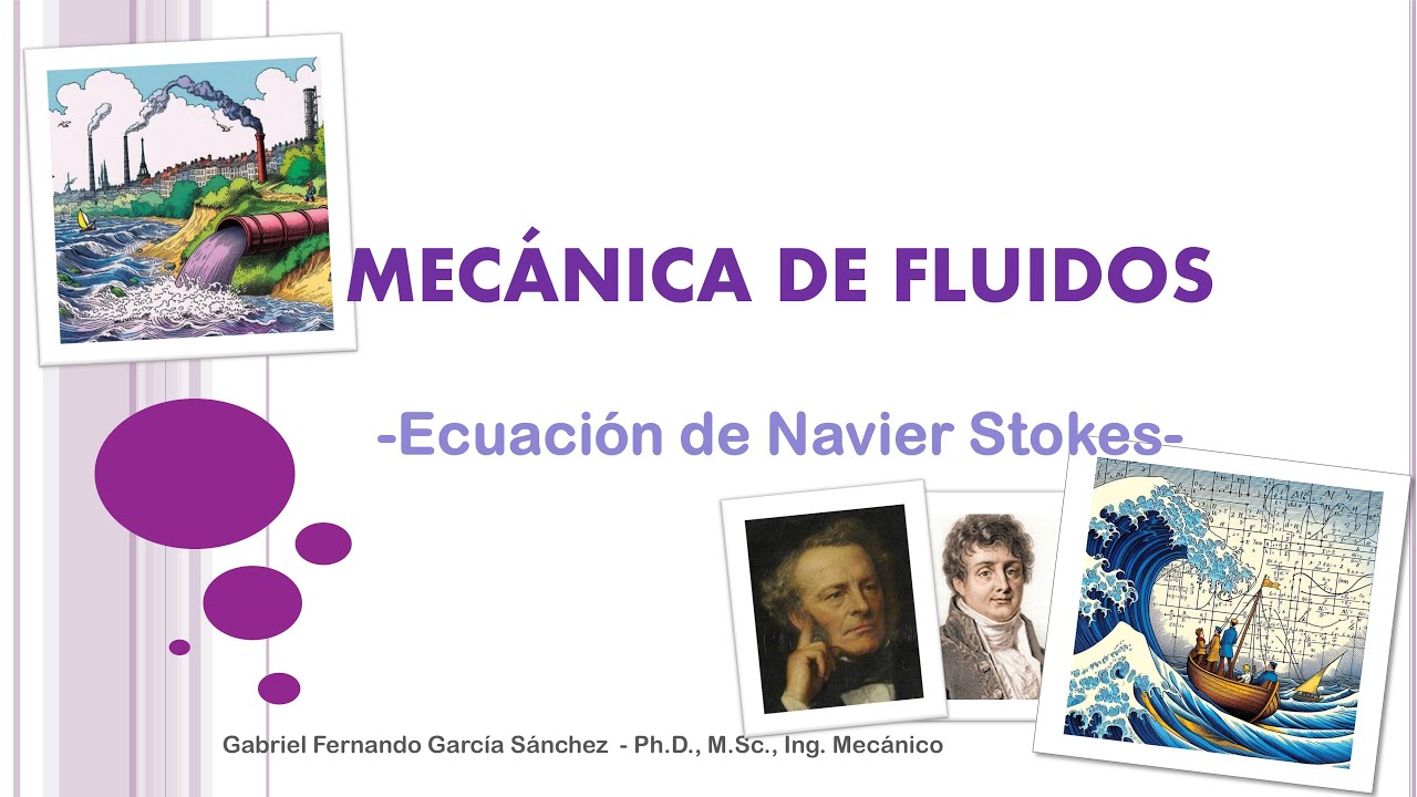 Deducción Ecuación Navier-Stokes - Clase Mecánica de Fluidos