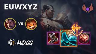 MID.GG: [ EUWXYZ ] Darius TOP vs Gnar | EUW MASTER | LOL Season 2026