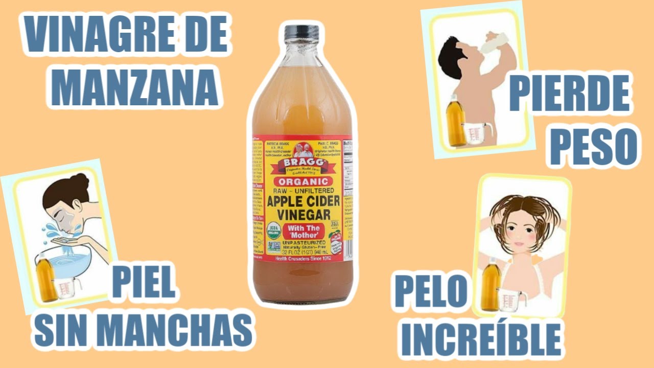 Vinagre de manzana para el pelo