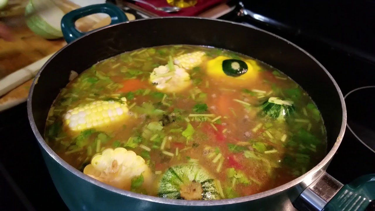 Sopa De Carne Molida - YouTube