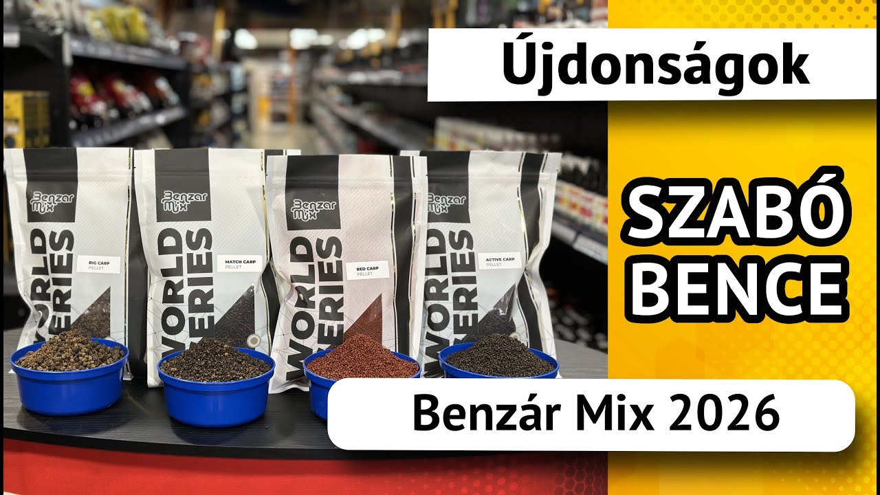 Benzár újdonságok 2026-ban - Szabó Bence