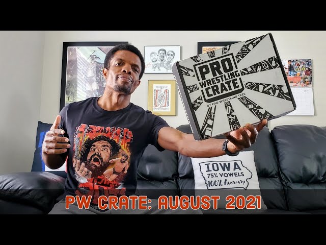 Pro Wrestling Crate August 2021 Unboxing #PWCrate 