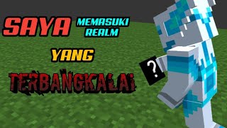 SAYA BERMAIN DI REALM TERBANGKALAI ||MINECRAFT POCKET EDITION||