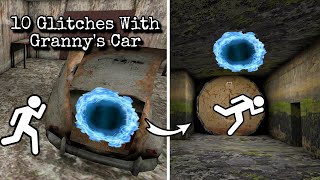 Top 10 Glitches With Granny's Car In Granny