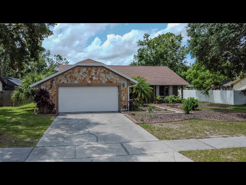 1617 Dawnridge Court, Brandon, FL home video tour