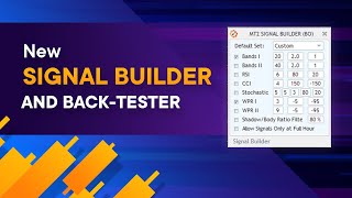 How To Create Powerful Binary / Forex Options Trading Signals - New Signal Builder &amp; BackTester 2021