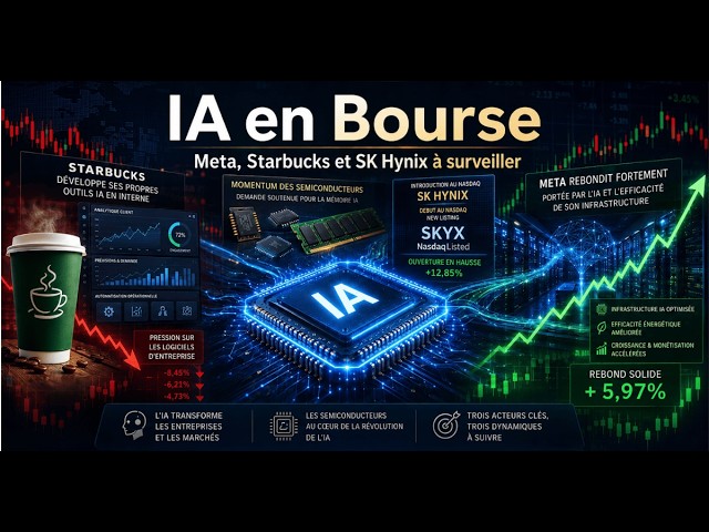 IA en Bourse : Meta, Starbucks et SK Hynix à surveiller