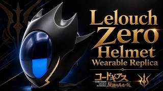 1:1 Scale Zero Code Geass Lelouch vi Britannia Wearable Helmet #codegeass #lelouchvibritannia