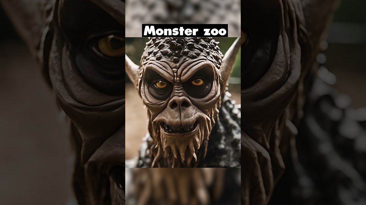 Welcome to the monster zoo! #ai #monster #zoo