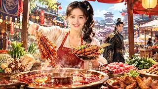 【 Eng Dub】Modern Chef Conquers Ancient Times with Spicy Skewers, Hotpot & a Rise to Culinary Fame!
