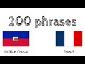 200 phrases  crole hatien  franais