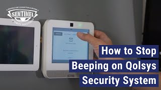 Qolsys | How to Stop a Panel From Beeping