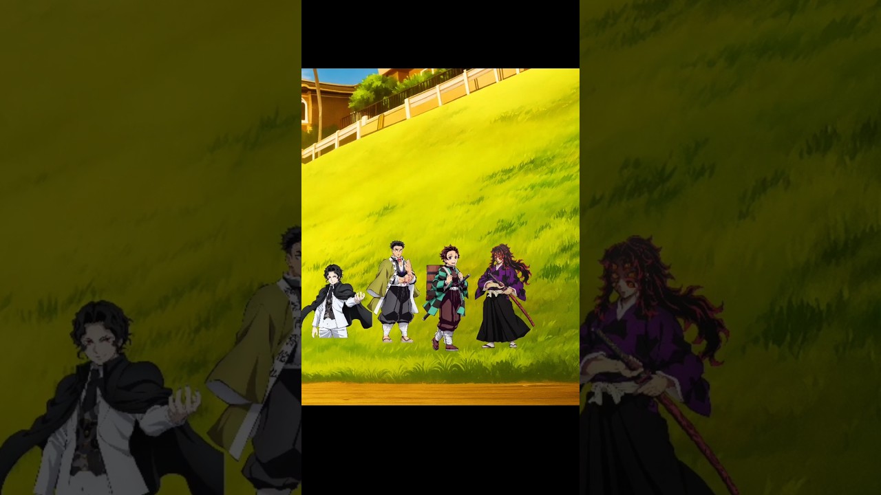 When Demon Slayer characters try to slide like Garou 🛝💀