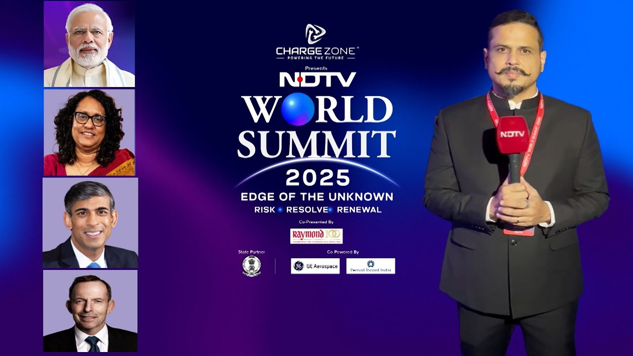 NDTV World Summit 2025 Sets Global Agenda From Bharat Mandapam In New Delhi