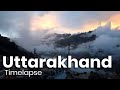 Uttarakhand time lapse  stock footage