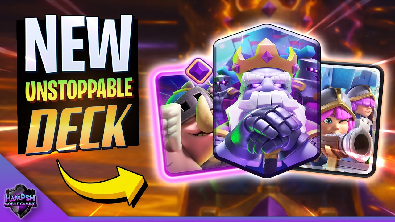 💀 NEW UNSTOPPABLE DECK! EVO ROYAL HOGS + EVO GHOST + 3 MUSKETEERS 💪 | Clash Royale