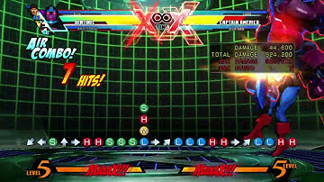 Ultimate Marvel Vs Capcom 3 Sentinel XF3 Combo Solo