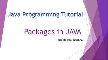 Packages in Java | Importing packages in java | Java programming Tutorial for Beginners in Hindi -10