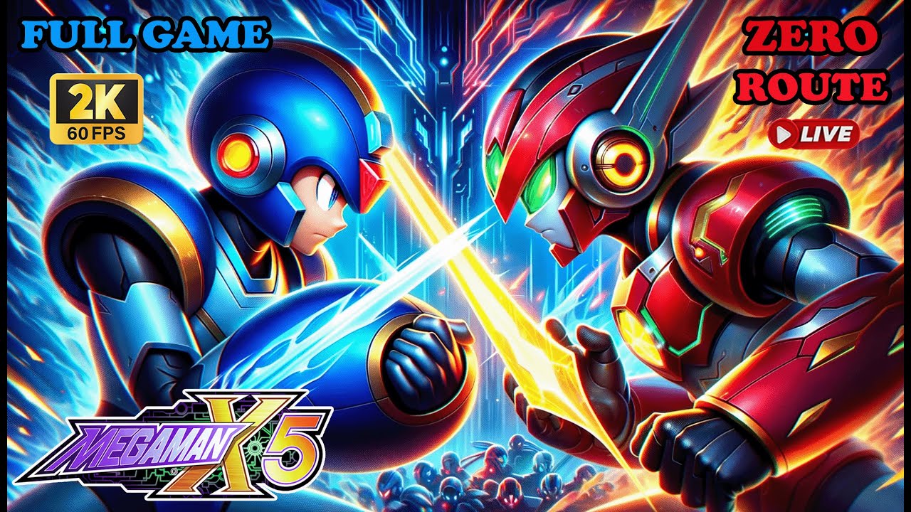 The Battle With Destiny | Mega Man X5 (PC) | FULL GAME (Zero Route