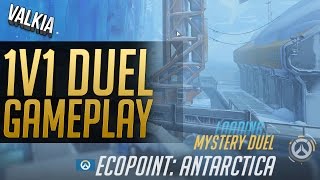 NEW! Overwatch Arcade 1v1 Mystery Duel First Gameplay Eco Point Antarctica || Valkia