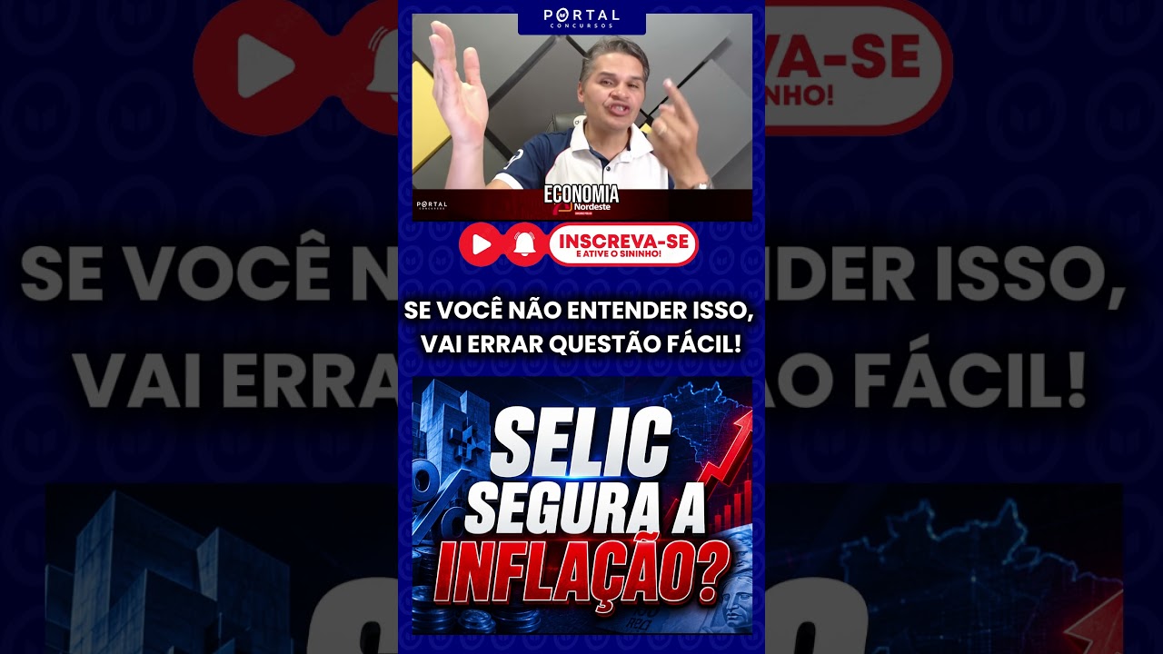 Taxa Selic: isso vai cair na sua prova