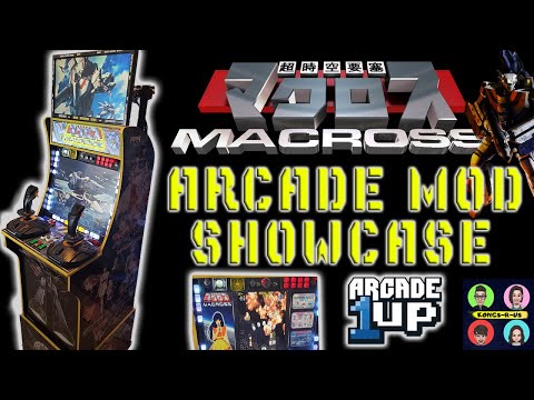 Macross Arcade 1Up Mod Showcase from Kongs-R-Us
