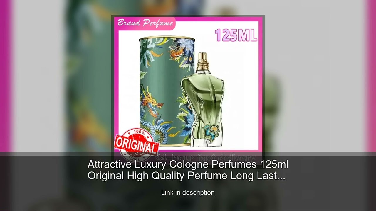Attractive Luxury Cologne Perfumes 125ml Original High Quality Perfume Long Lasting Fragrance S