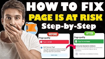 How to Fix “Page Is at Risk” on Facebook 2025 | Step-by-Step Resolve Quality Issue